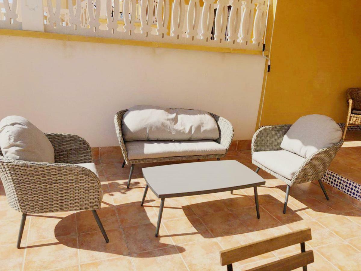 Apartamento Con Terraza 50M2，500M A La Playa Appartement Arenales del Sol Buitenkant foto